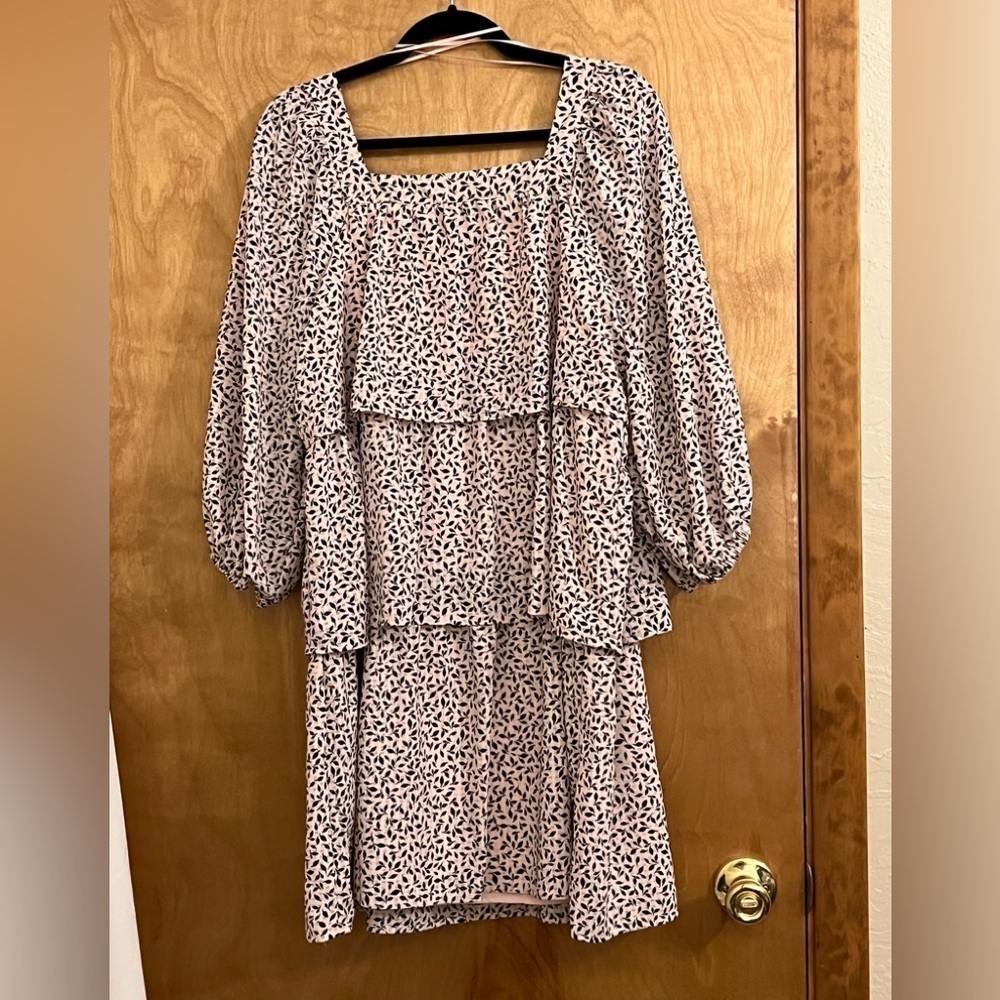 Who What Wear Ruffle Dress M - Picture 3 of 4